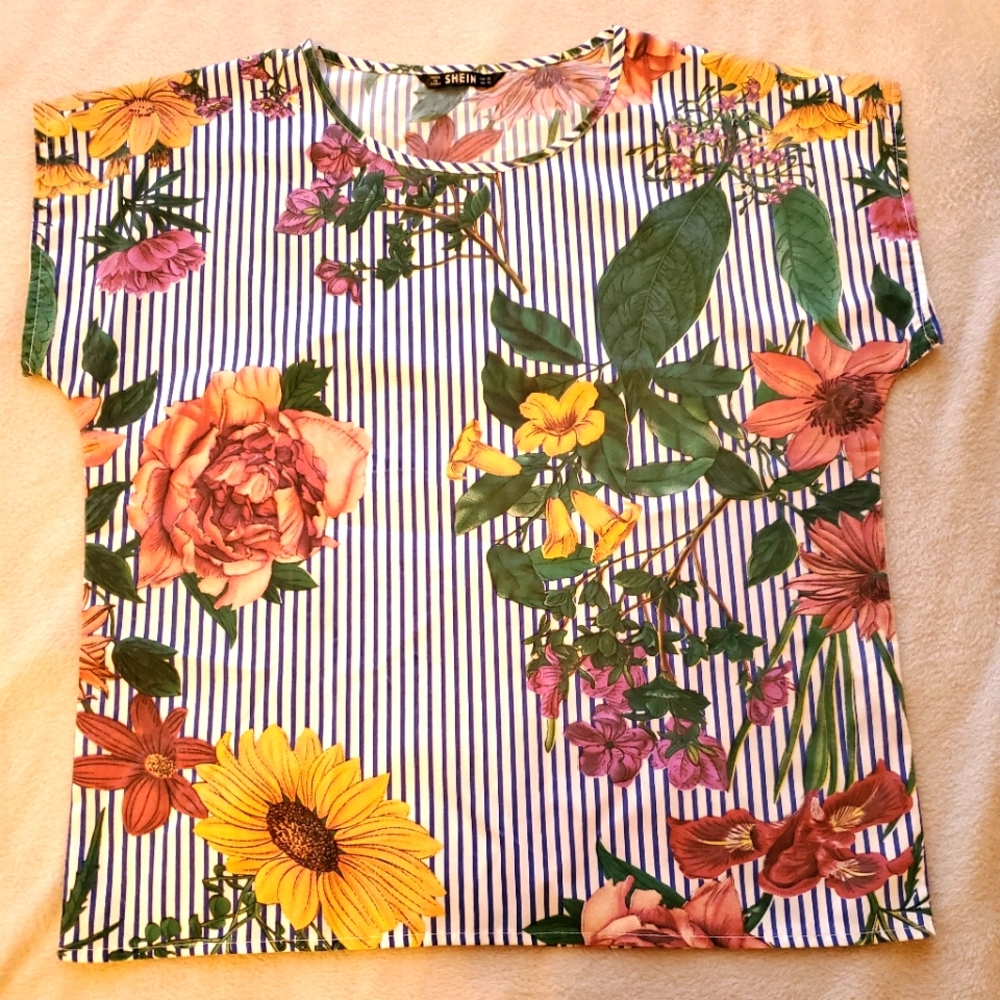 Almost sleeveless XS blouse from Shein
